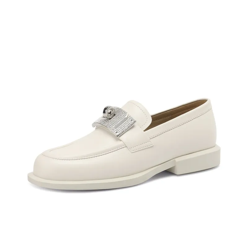 Rosa Bianca Loafers Women's Ecru/Black-1