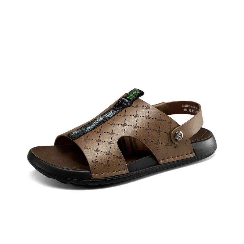 YEARCON Men's Shoes 2024 New Arrival Men's Sandal Outerwear Slippers Dual Purpose Casual Beach Sandals For Men-9