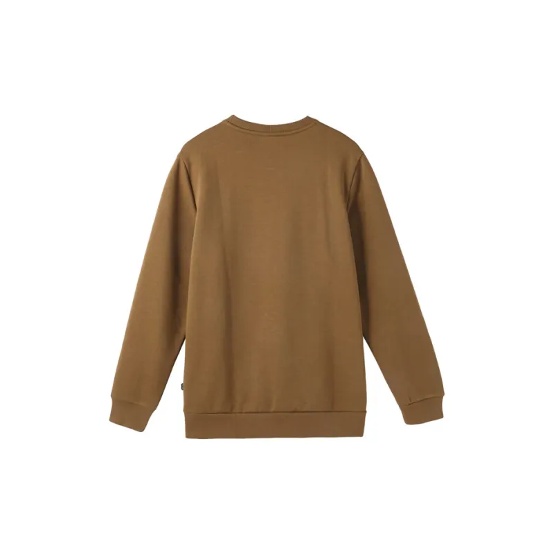 PUMA SS24 ESS CREW SWEAT FL Sweatshirt Men's Chocolate Bean-1