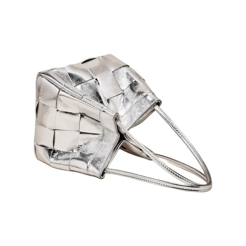 Marino Orlandi Synthetic Leather Bonded Cow Split Leather Handbag Small Size Women's Multicolor-16