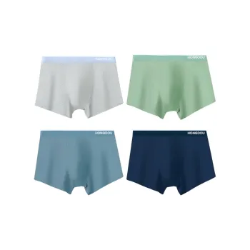 Red Bean Underpants Men's 4 Pack