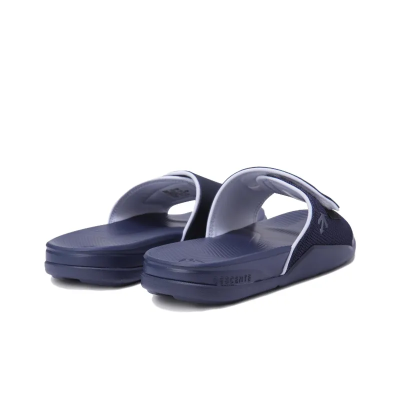 DESCENTE Slip Resistant Slide Slippers Unisex Blue-2