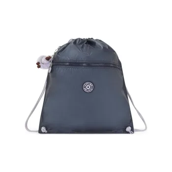 Kipling Polyamide Backpack Medium Size Women's Blue