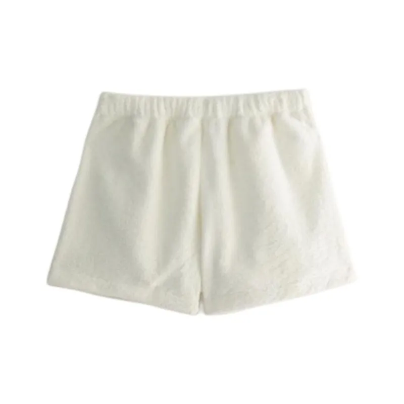 ZARA Pajama Pants Women's Frosted White-0