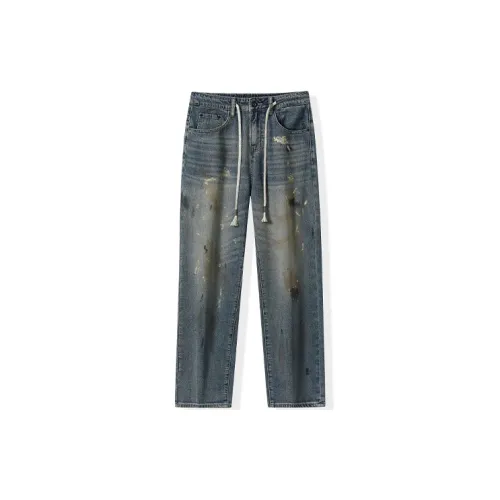 HALEBOSS Jeans Men Blue