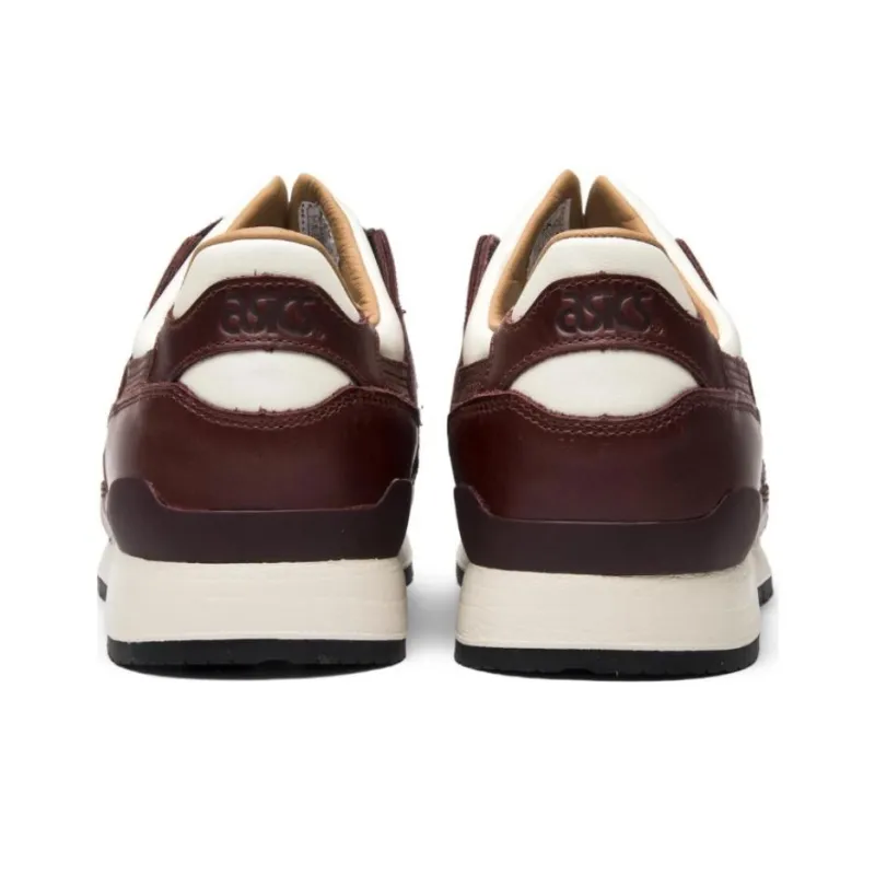 Asics Gel-Lyte III Packer Shoes X J. Crew Oxblood Leather-5