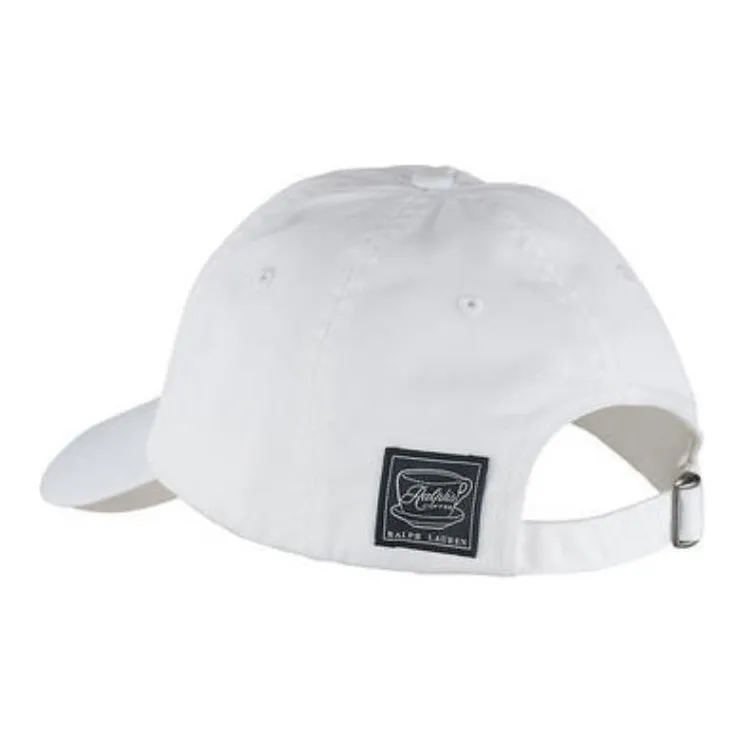 Polo Ralph Lauren Cotton Metal Baseball Caps Men's White-1