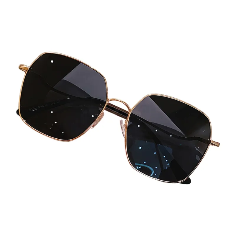 Cranta Komeia Copper Nickel Alloy Square Sunglasses Women's-4