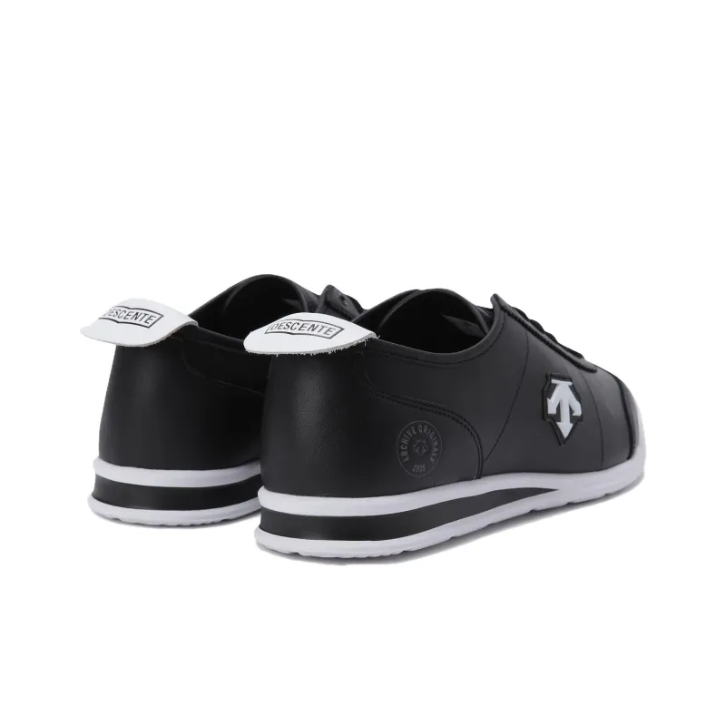 DESCENTE Wear resistant And Waterproof Low Top Running Shoes Unisex Black-2