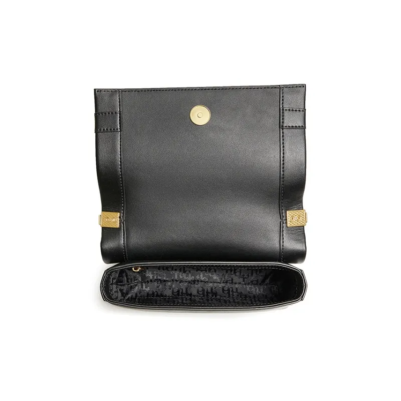 Tata Cow Split Leather Crossbody Bag Trumpets Women's-7