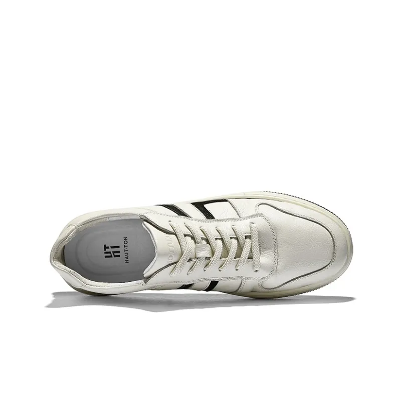 Hautton Jeans Abrasion Resistant Low Top Skateboard Shoes Men's-2