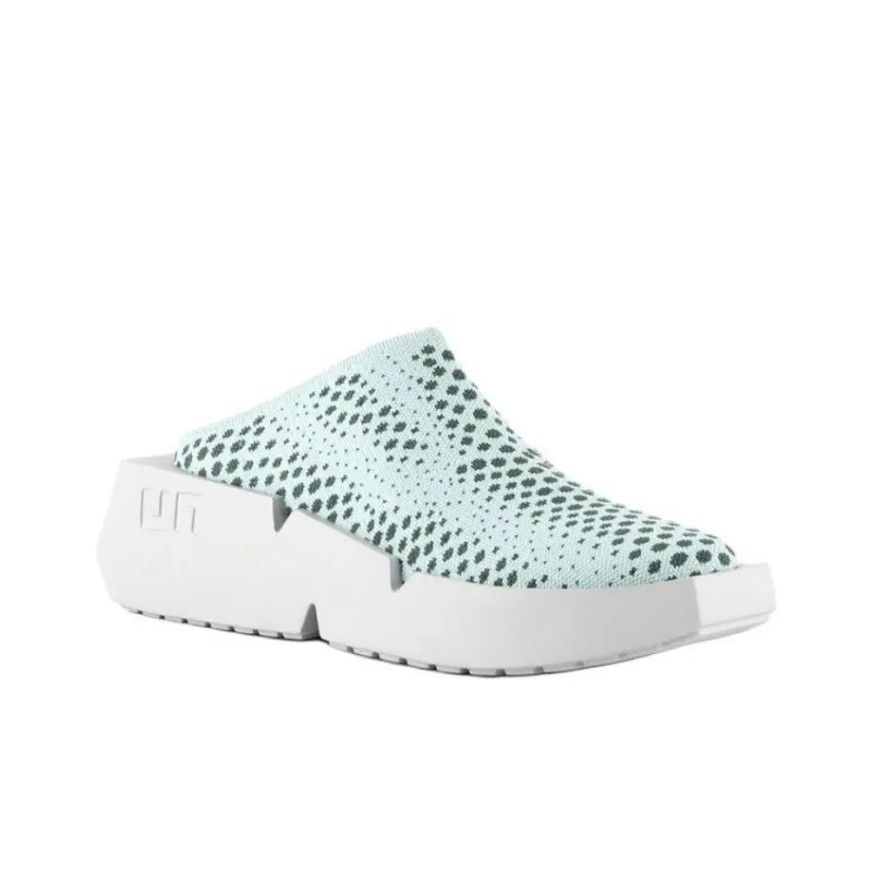 UNITED NUDE Closed Toe Slippers 6.5cm Women's Mint Green-2