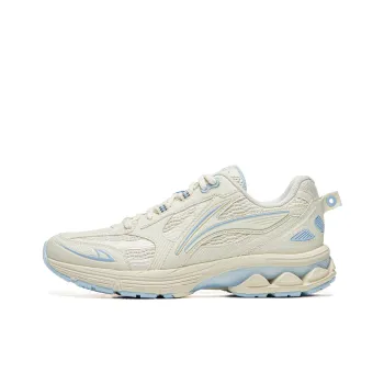 LiNing Shake 2.0 Cushioned Anti Slip And Wear Resistant Lightweight Low Top Running Shoes Women's Blue White