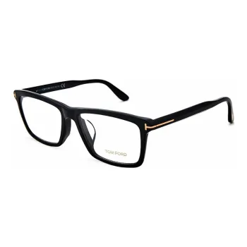 TOM FORD Plate Square Eyeglass Frames Unisex Black