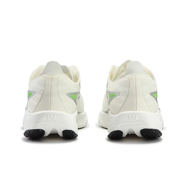 361° Speed Team Shock Absorbers Slip Resistant, Abrasion Resistant, Breathable Low Top Running Shoes Men's Silver White-3