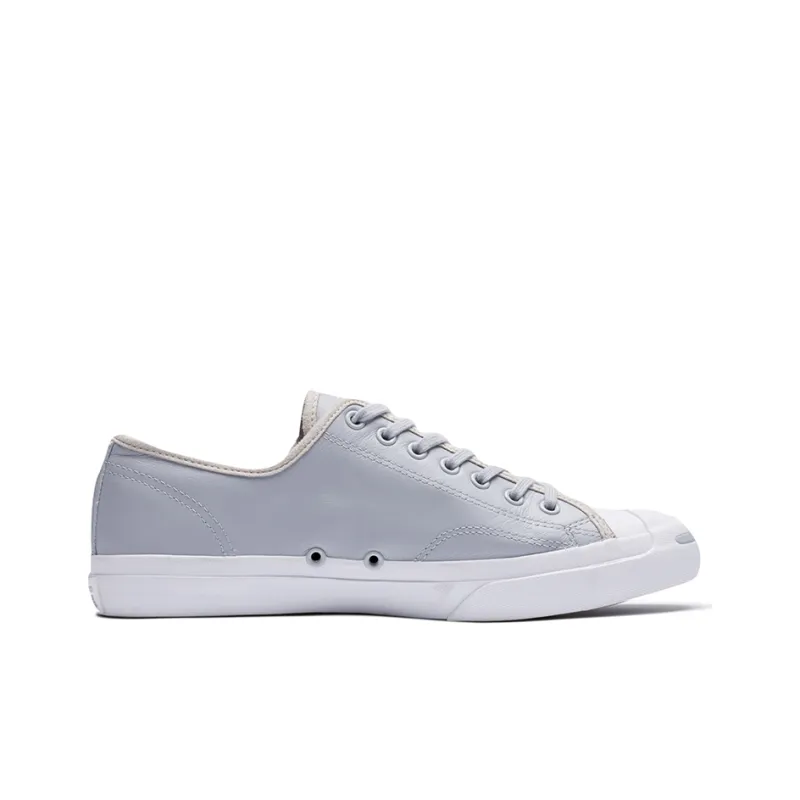 Converse Jack Purcell Leather Shoes Grey-1