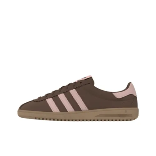 Adidas Originals Bermuda Skateboard Shoes Women's Low-Top Brown Pink