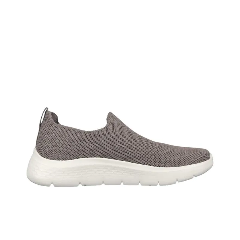 Skechers Go Walk Fle Anti Slip Wear Resistant Low Top Running Shoes Men's Gray-1
