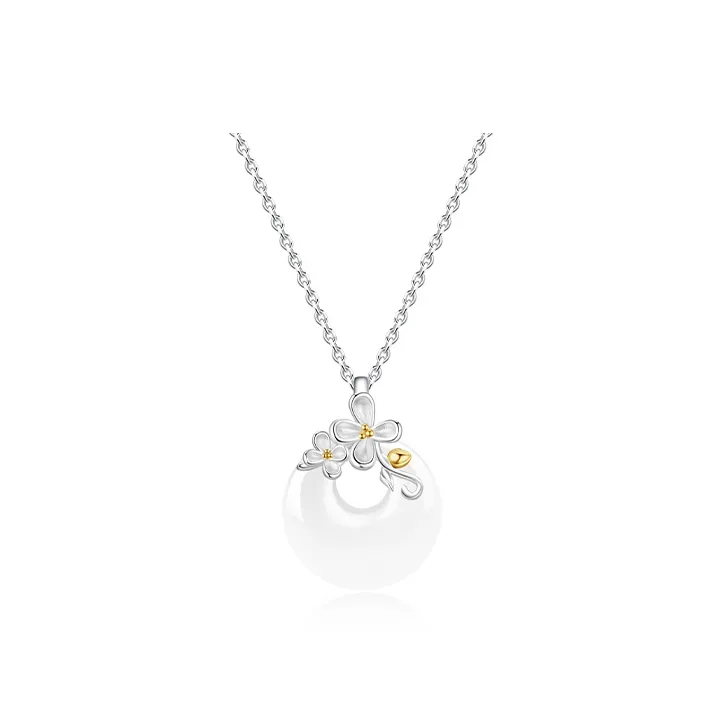 ZSY Chalcedony Necklaces Unisex-14