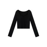 [Cropped Style]Black