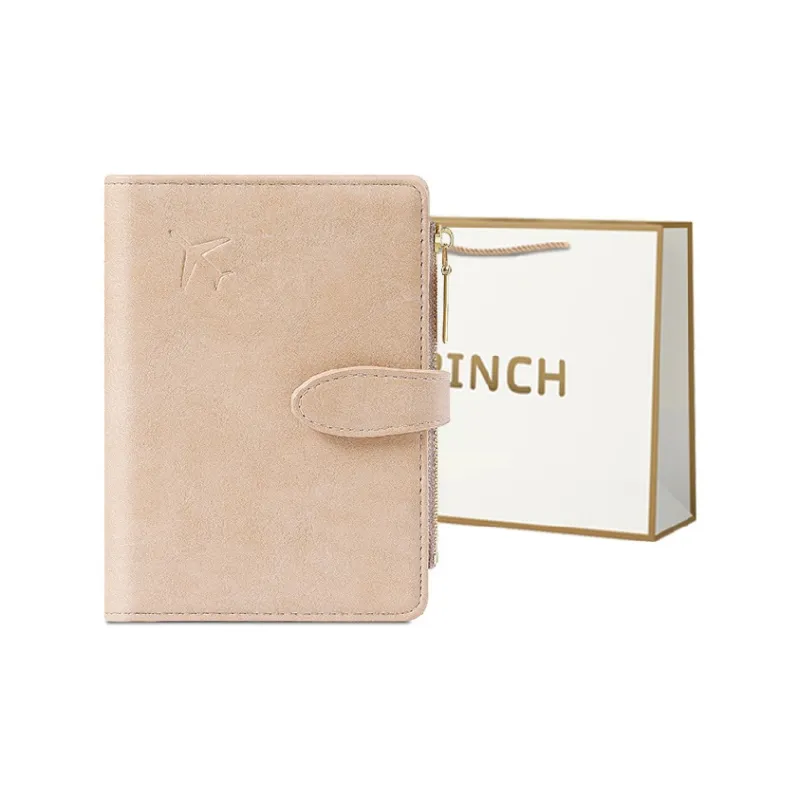 BRINCH PU Passport Wallet Unisex Multicolor-3