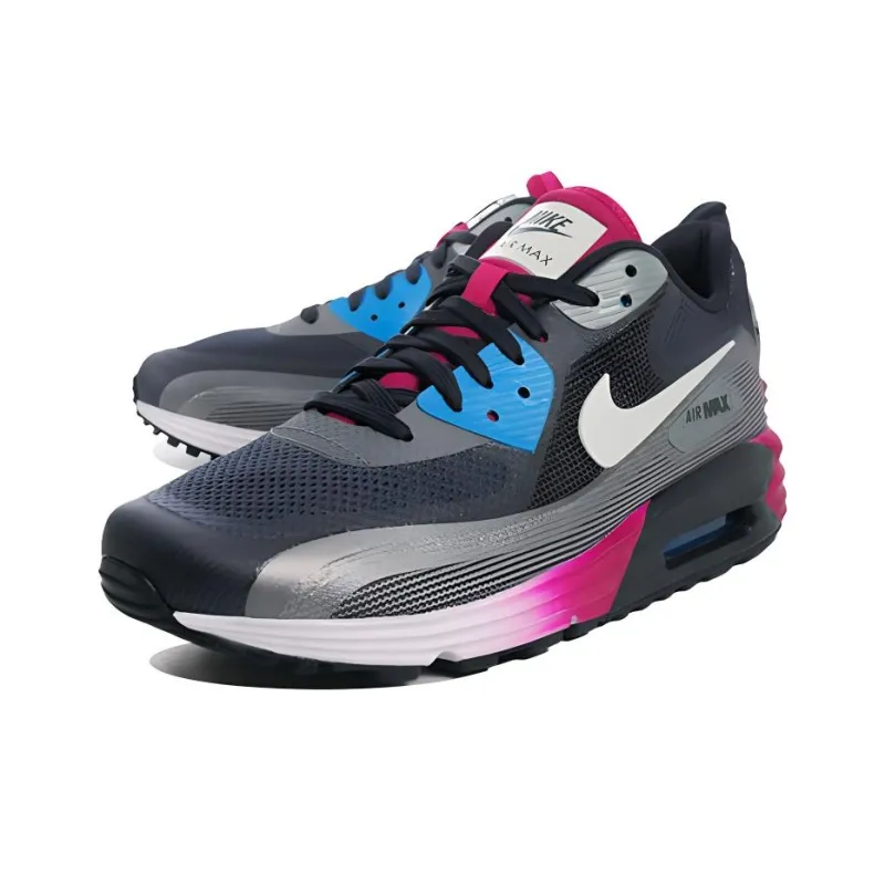 Nike Air Max Lunar 90 C3.0 Midnight Navy Light Grey Cooll Gry-2