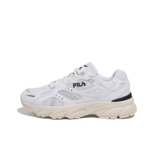 FILA Ray Cushioning Wear-Resistant Low-Top Casual Shoes Unisex White Korean Style