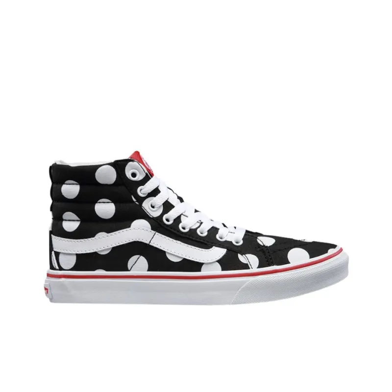 Vans SK8 Hi Slim Polka Dots 'Black White' Women's-1