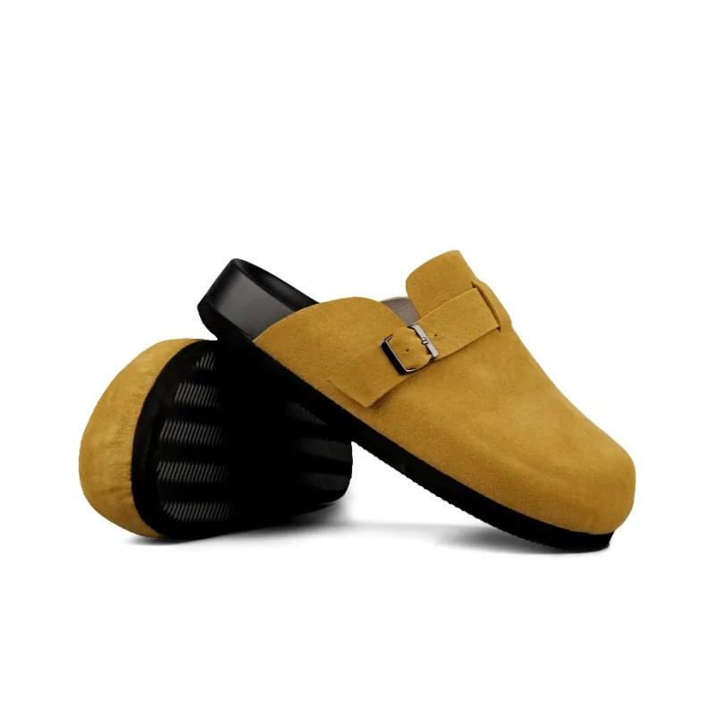 Craftsman Gang Abrasion Resistant Slip Resistant Wrap toe Slippers Unisex-38