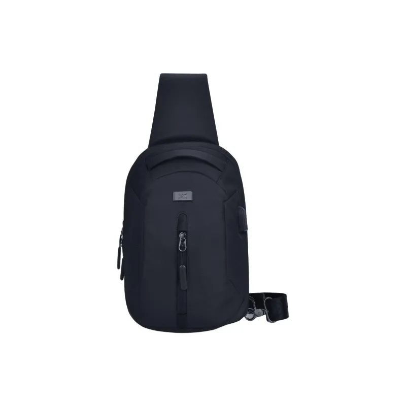 SEPTWOLVES Oxford Sling Bag, Fanny Pack, Crossbody Bag Regular Men's Black-0