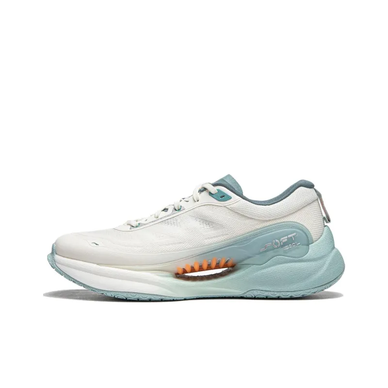 LiNing Soft COOL Durable Breathable Low-Top Casual Shoes Men's White Blue-0