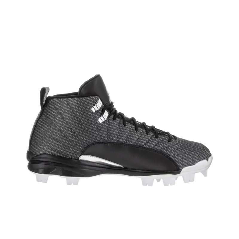 Jordan 12 Retro Mcs Black Metallic Silver-1