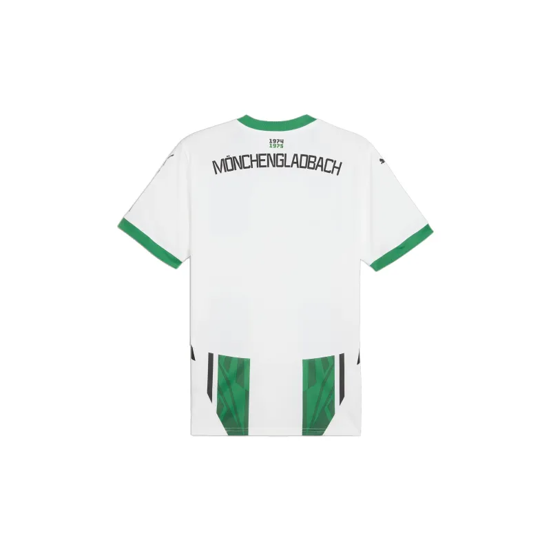 PUMA SS24 Soccer Jersey Men's White Green-1