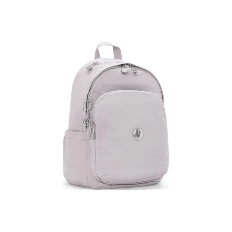 Kipling Polyamide Backpack Medium Size Women's Bright Silver-1