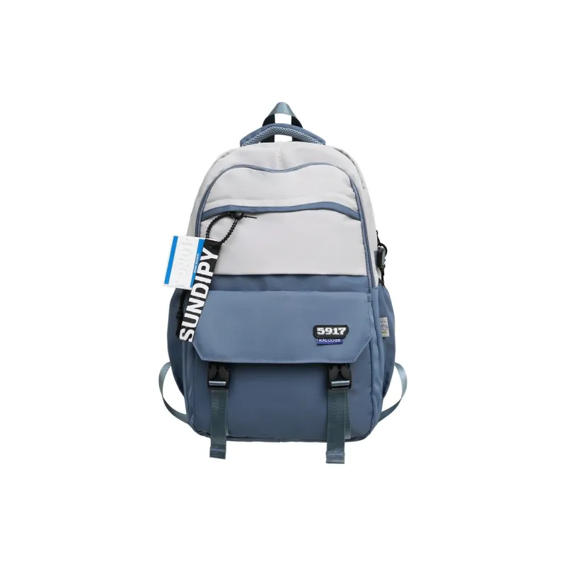 Venerable Brahma Nylon Backpack Regular Unisex Coffee/Gray/Black/Blue-13