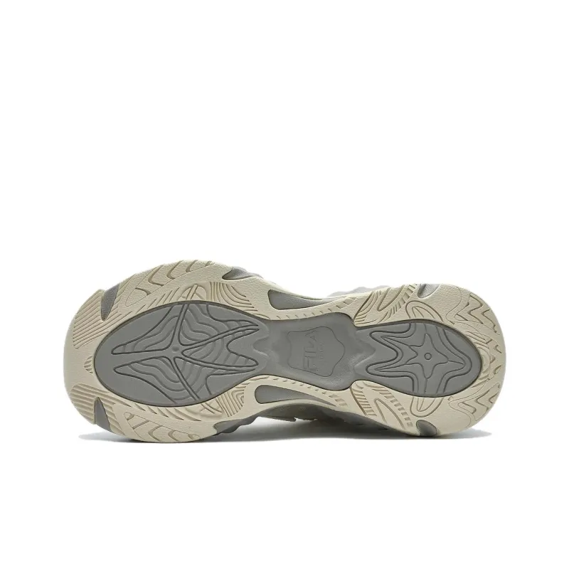 FILA FUSION STARFISH II Starfish 2nd Generation Anti Slip Wear Resistant Low Top Casual Shoes Women's White Gray-5