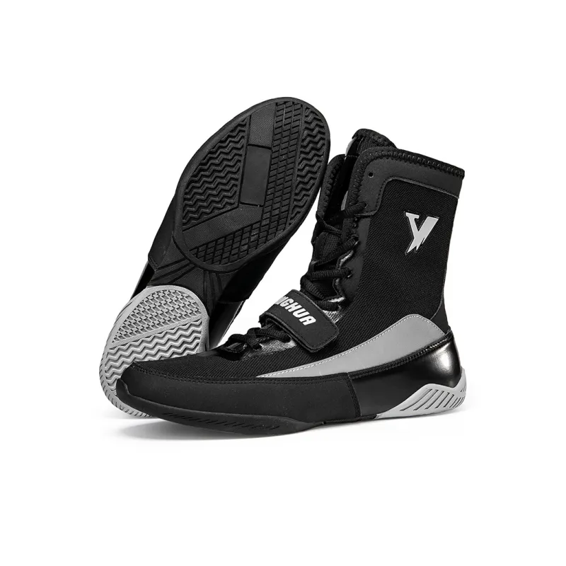LOKWT Cushioned Slip-Resistant Abrasion-Resistant High-Top Training Shoes Men's-7