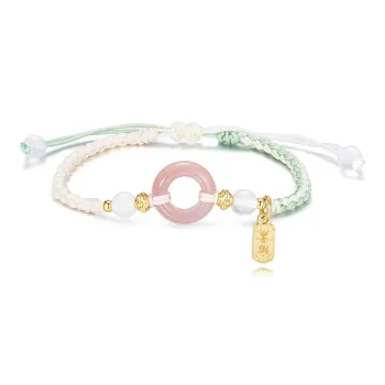 Love Colored Glaze Bracelets Women's