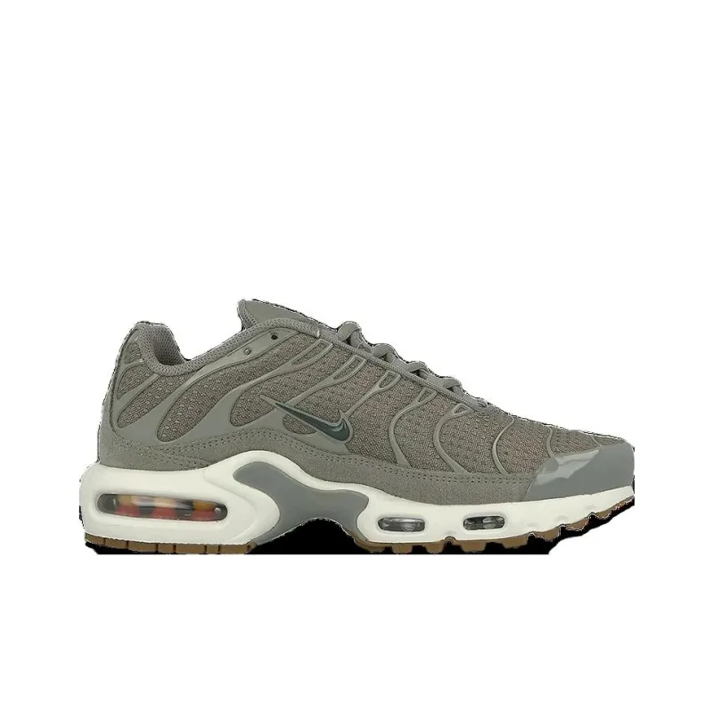 Nike Air Max Plus Running Shoes Women's Low-Top Dark Gray/Vintage Green-1