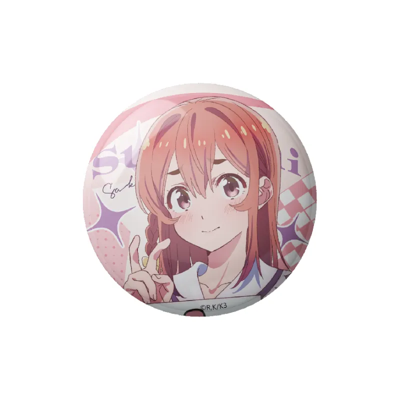 MANCOOL Rent-A-Girlfriend Selfie Date Collection Badge Badge-7