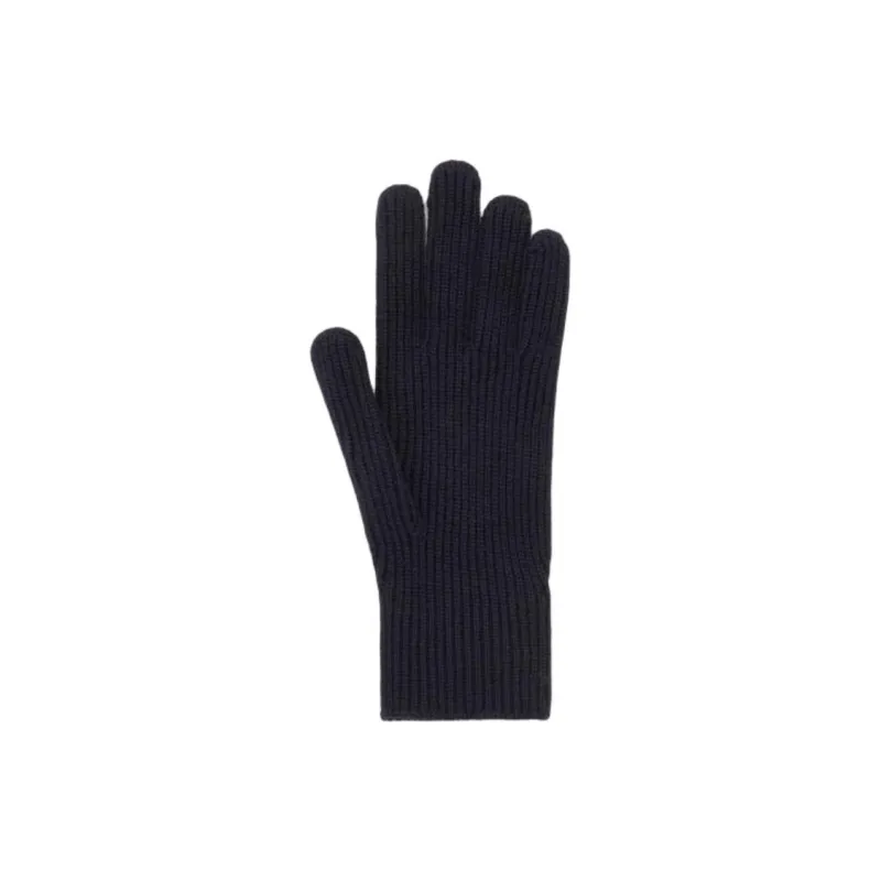 Moncler Logo Patch Knitted Gloves-1