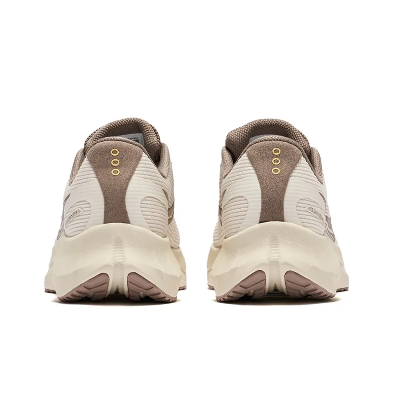 Saucony Low Top Running Shoes Unisex Beige Coffee-4