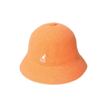 KANGOL Acrylic Polyester Bucket Hats Unisex Orange
