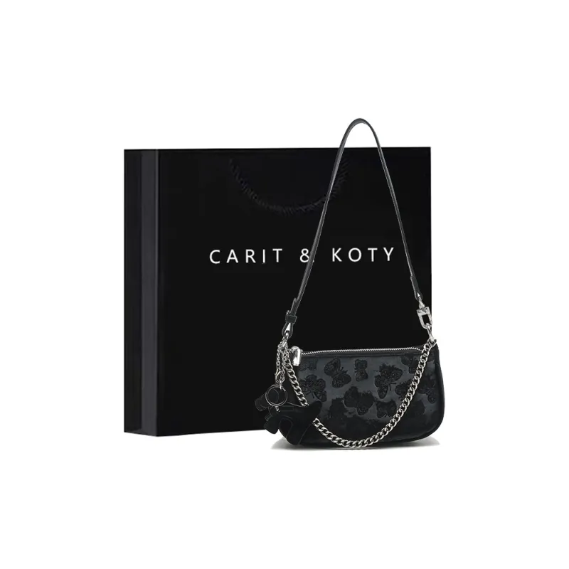 Carit&Koty Polyurethane Bonded Synthetic Leather Handbag Shoulder Bag Women's-5