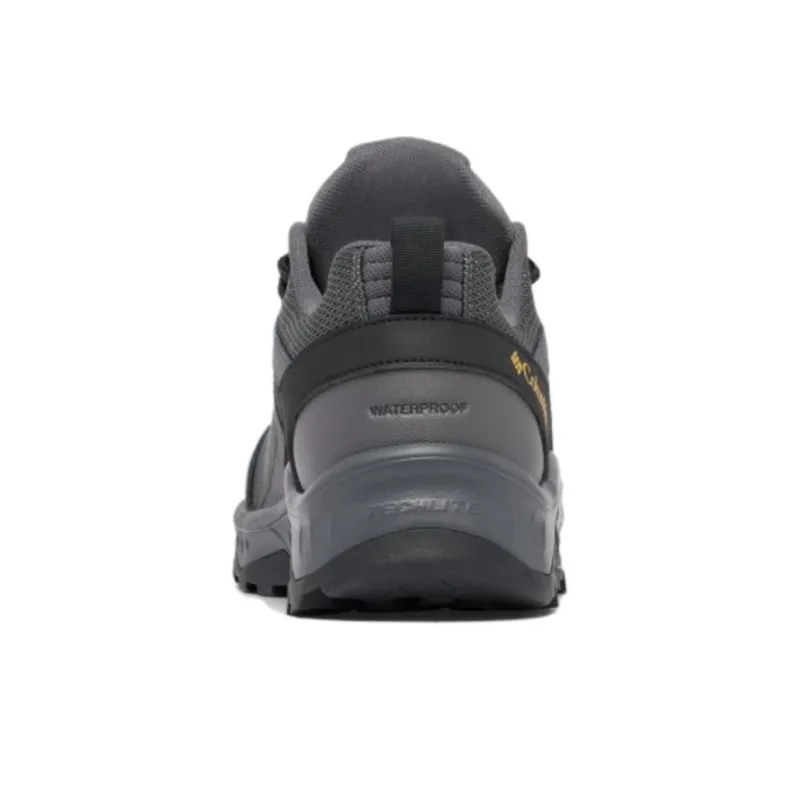 Columbia Trailstorm Ascend Waterproof And Breathable Low-Top Trekking Shoes Men's Gray Gold-3