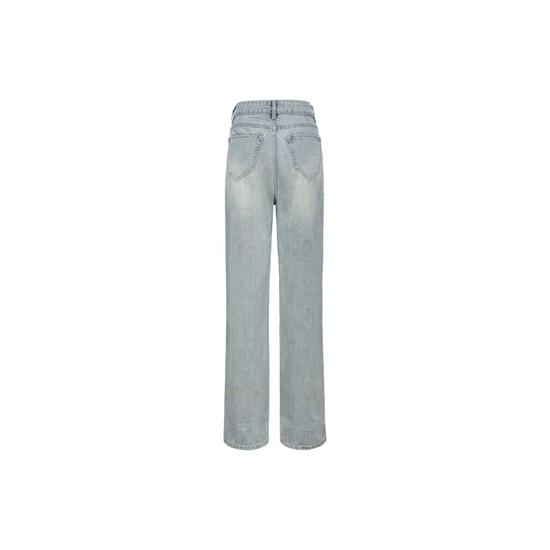 GMETRYART Jeans Unisex Denim Blue-1