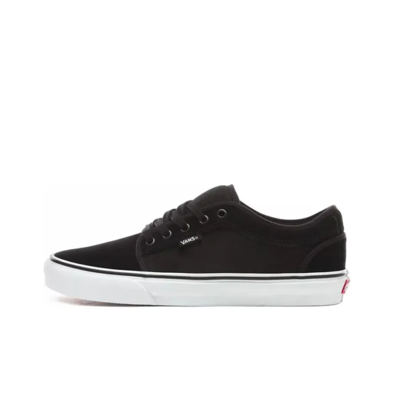 Vans Chukka Low Black True White-0