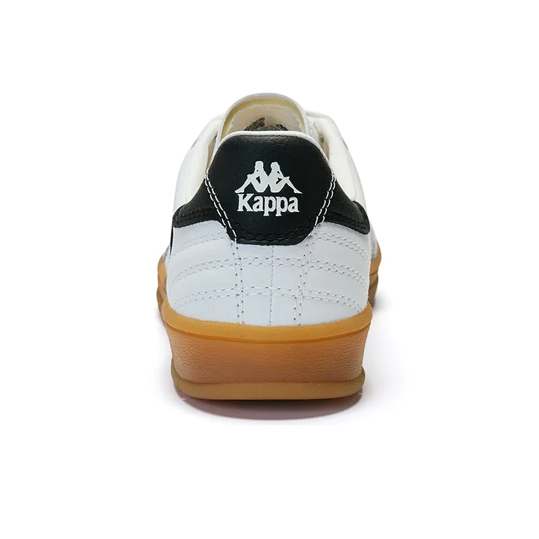 Kappa Slip Resistant Cushioning Low Top Skateboard Shoes Unisex White-5