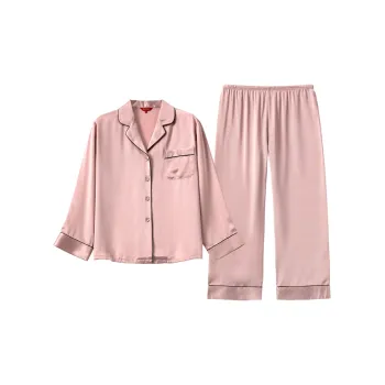 Silk Boundary Pajama Set Women's