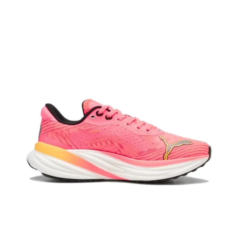 PUMA Magnify Nitro 2 Anti Slip Wear Resistant Low Top Casual Running Shoes Women's Pink-1